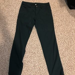 Forest green Lululemon ABC pants size 36